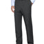Haggar Eclo Stria Classic Fit Flat Front Hidden Expandable Dress Pants Medium Grey