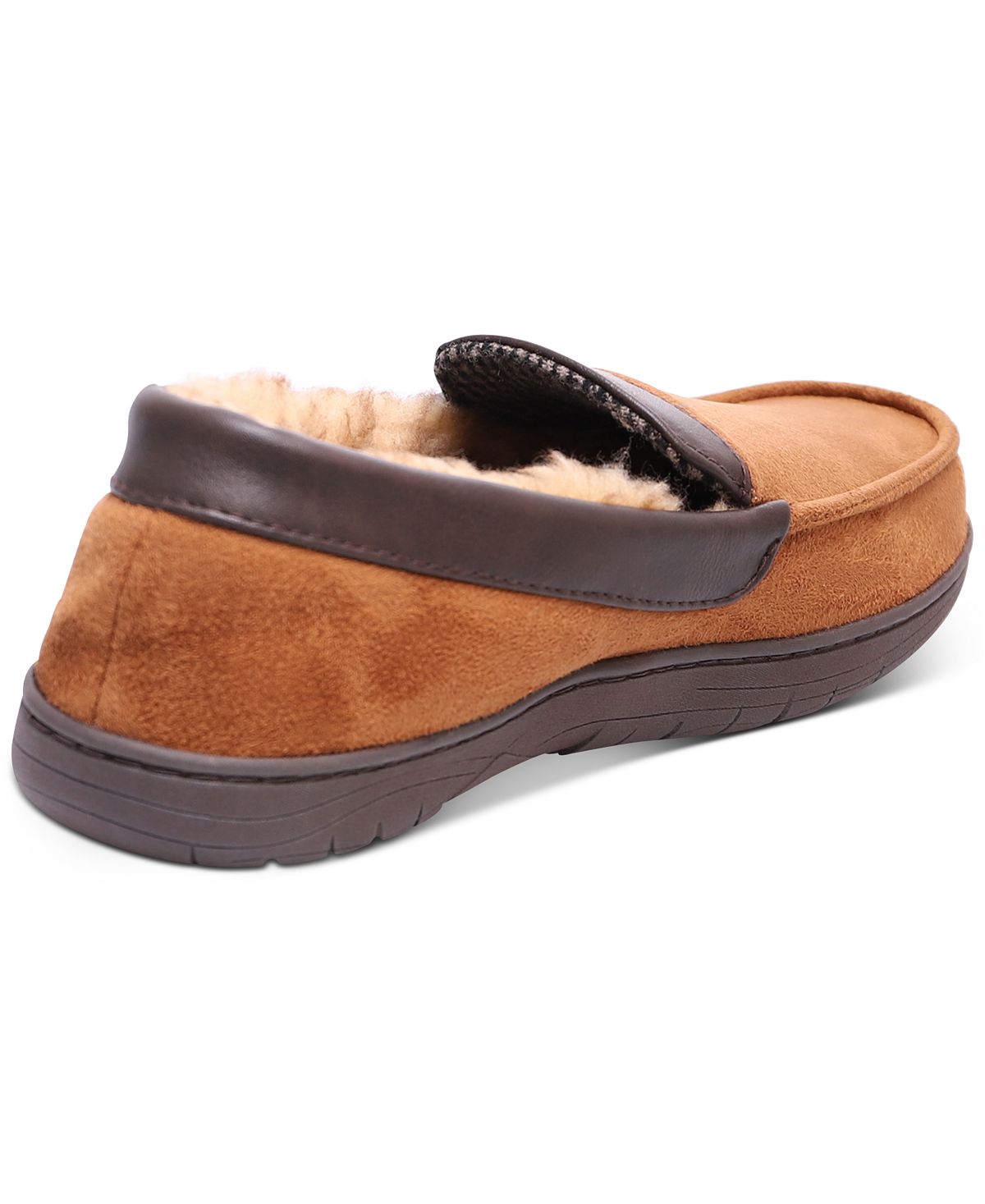 Haggar Faux-shearling Venetian House Slippers Tan