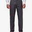 Haggar J.m. Men’s Classic/ Regular Fit Stretch Sharkskin Suit Pants Dark Grey