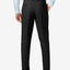 Haggar J.m. Sharkskin Classic-fit Pleated Hidden Expandable Waistband Dress Pants Black