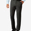 Haggar J.m. Slim Fit 4-way Stretch Flat Front Dress Pants Charcoal Heather