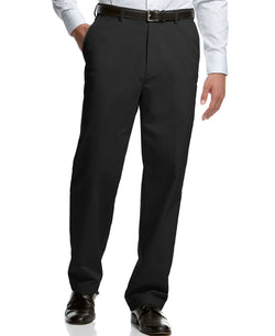 Haggar Microfiber Performance Classic-fit Dress Pants Black thumbnail 1