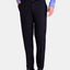 Haggar Premium Comfort Khaki Classic-fit 2-way Stretch Wrinkle Resistant Flat Front Stretch Casual Pants Black