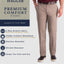 Haggar Premium Comfort Khaki Classic-fit 2-way Stretch Wrinkle Resistant Flat Front Stretch Casual Pants Black