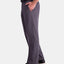 Haggar Premium Comfort Khaki Classic-fit 2-way Stretch Wrinkle Resistant Flat Front Stretch Casual Pants Charcoal