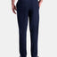 Haggar Premium Comfort Khaki Classic-fit 2-way Stretch Wrinkle Resistant Flat Front Stretch Casual Pants Dark Navy