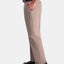 Haggar Premium Comfort Khaki Classic-fit 2-way Stretch Wrinkle Resistant Flat Front Stretch Casual Pants Med Khaki