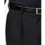 Haggar Premium Comfort Stretch Classic-fit Solid Pleated Dress Pants Black