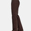 Haggar Premium No Iron Khaki Classic Fit Pleat Hidden Expandable Waist Pants Chocolate