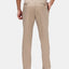 Haggar Premium No Iron Khaki Classic Fit Pleat Hidden Expandable Waist Pants Sand
