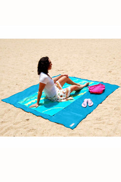 Hammacher Schlemmer Two-Person Sandless Beach Mat thumbnail 2