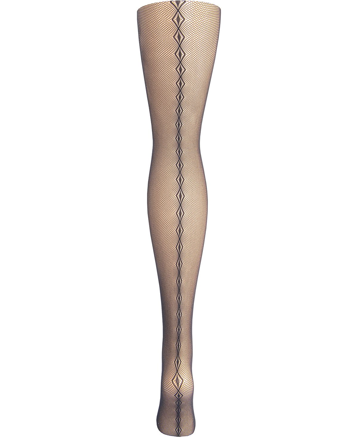 Hanes Diamond Back Seam Tights Black