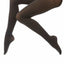 Hanes Grey Seamless Same-To-Waist X-Temp Opaque Tights