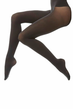 Hanes Grey Seamless Same-To-Waist X-Temp Opaque Tights thumbnail 3