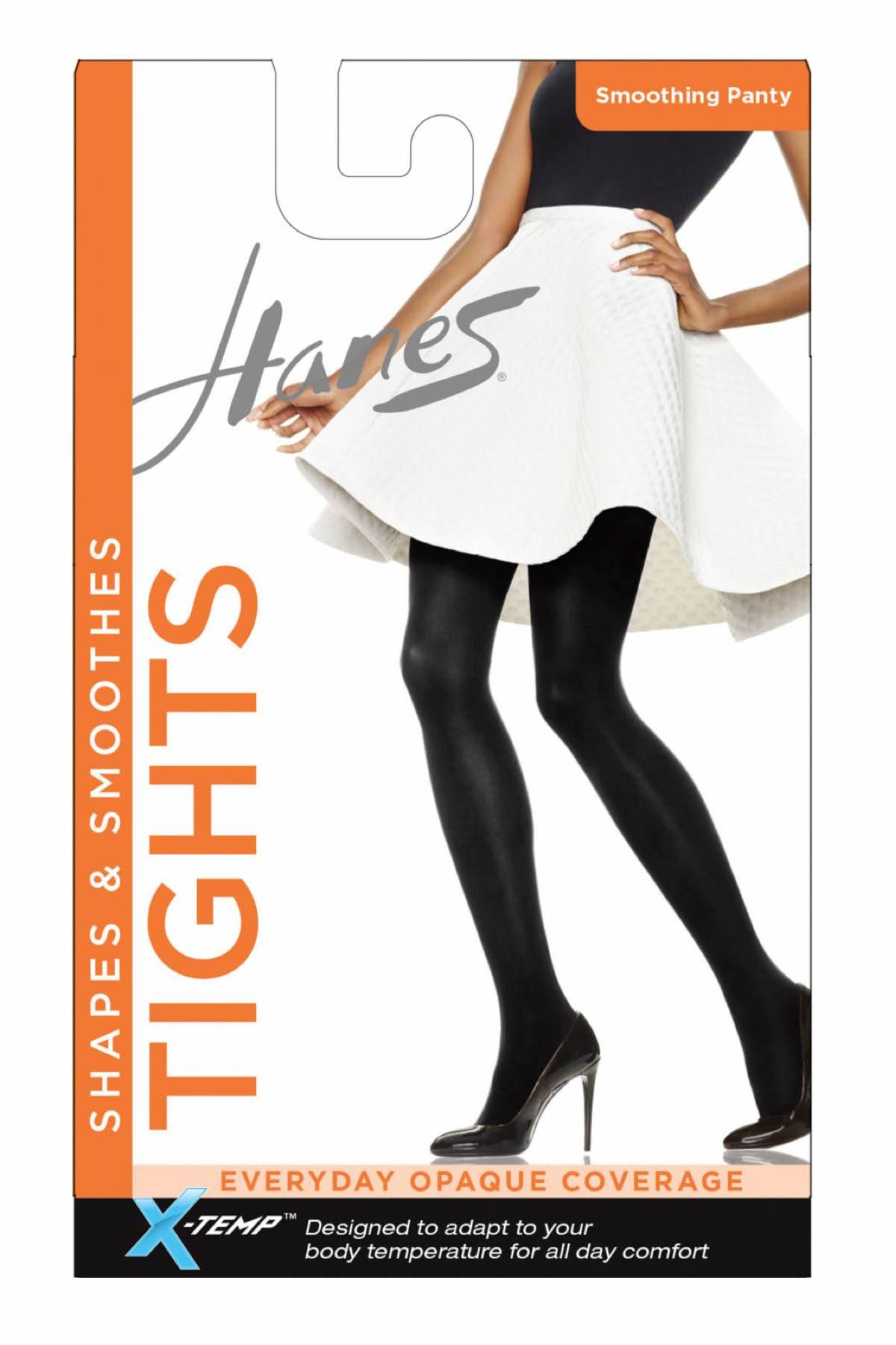 Hanes Mocha Shapes/Smoothes X-Temp Everyday Opaque Tights