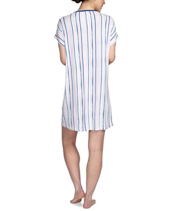 Hanes Printed Sleepshirt Nightgown Gray thumbnail 3