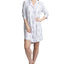 Hanes  printed Notch Collar Sleepshirt Nightgown Painted Floral