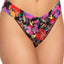 Hanky Panky Black/Multicolor Summer Nights Original Rise Thong