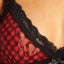 Hanky Panky Holiday Checkered Crossover Lace Bralette