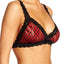 Hanky Panky Holiday Checkered Crossover Lace Bralette