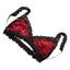 Hanky Panky Holiday Checkered Crossover Lace Bralette