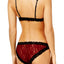 Hanky Panky Holiday Checkered Crossover Lace Bralette