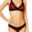 Hanky Panky Holiday Checkered Crossover Lace Bralette