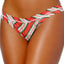 Hanky Panky Red/Multi Its a Wrap Sheer/Lace Bikini Brief