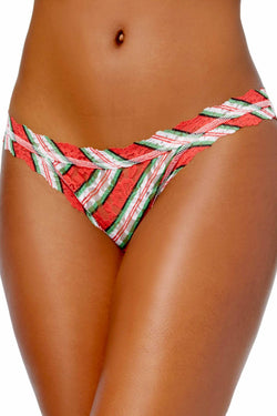 Hanky Panky Red/Multi Its a Wrap Sheer/Lace Bikini Brief thumbnail 3