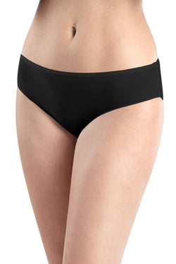 Hanro Allure Hi Cut Brief in Black thumbnail 3