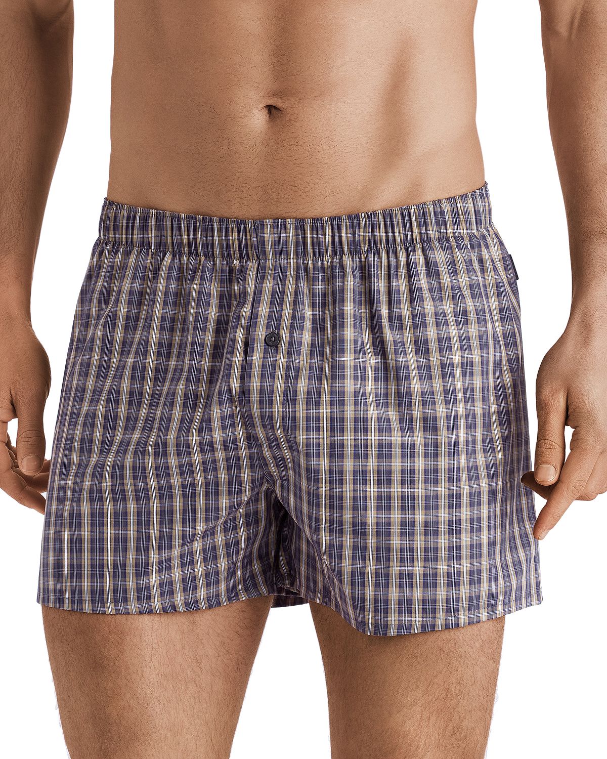 Hanro Fancy Woven Boxers Artichoke