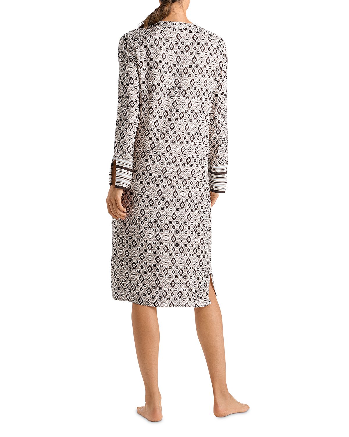 Hanro Favourites Long Sleeve Dress Boho Print