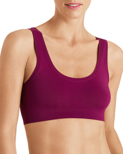 Hanro Touch Feeling Bralette Amaranth thumbnail 1