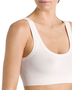 Hanro Touch Feeling Bralette Apricot Blush thumbnail 3