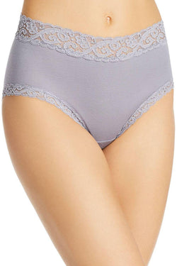 Hanro of Switzerland Lilac-Grey Moments Full-Brief thumbnail 1