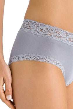 Hanro of Switzerland Lilac-Grey Moments Full-Brief thumbnail 4