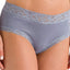 Hanro of Switzerland Lilac-Grey Moments Full-Brief