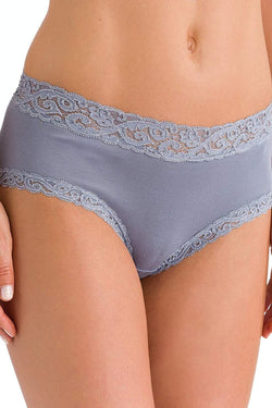 Hanro of Switzerland Lilac-Grey Moments Full-Brief thumbnail 2