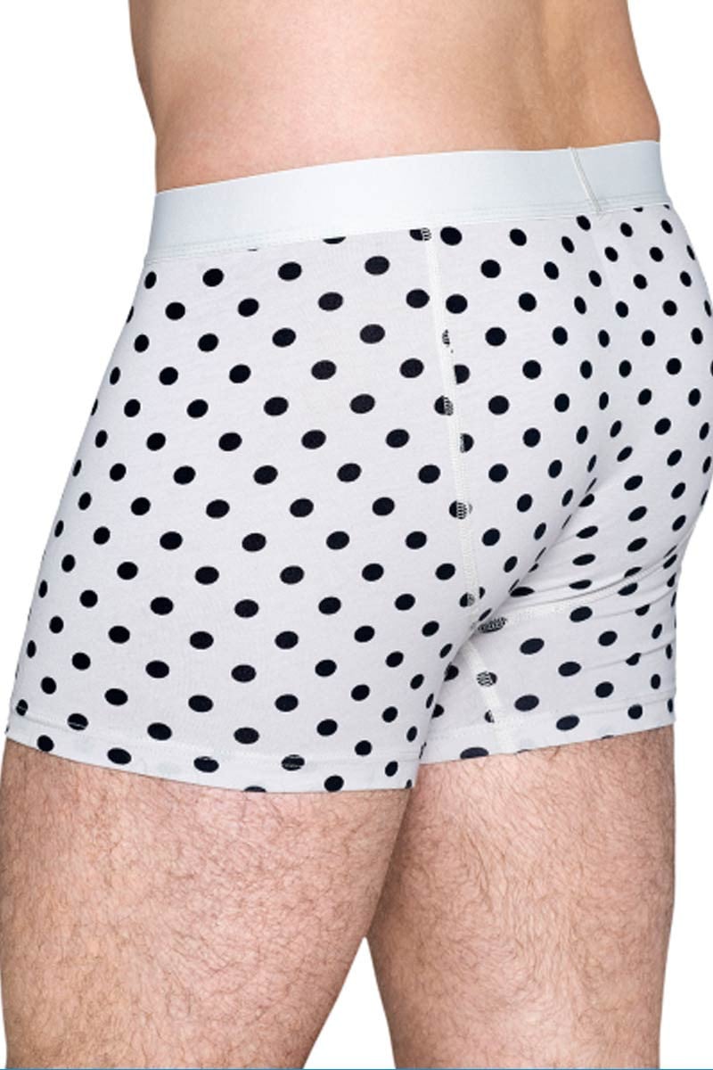 Happy Socks White Dot Boxer Brief