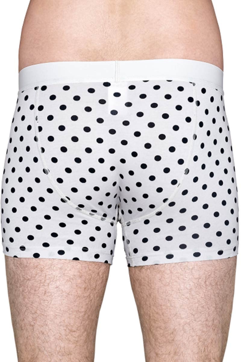 Happy Socks White Dot Boxer Brief