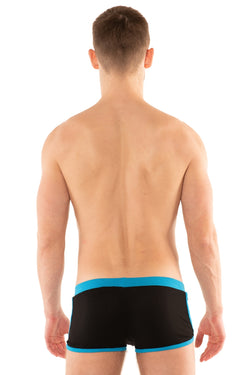 Hard Core Black Commando Square Cut Brief thumbnail 3