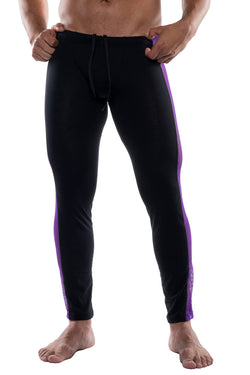 Hard Core Purple/Black XXX Mesh Tights thumbnail 2