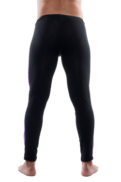 Hard Core Purple/Black XXX Mesh Tights thumbnail 3
