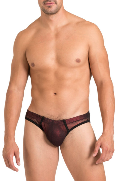 Hard Core Red Metallic Flash Bikini