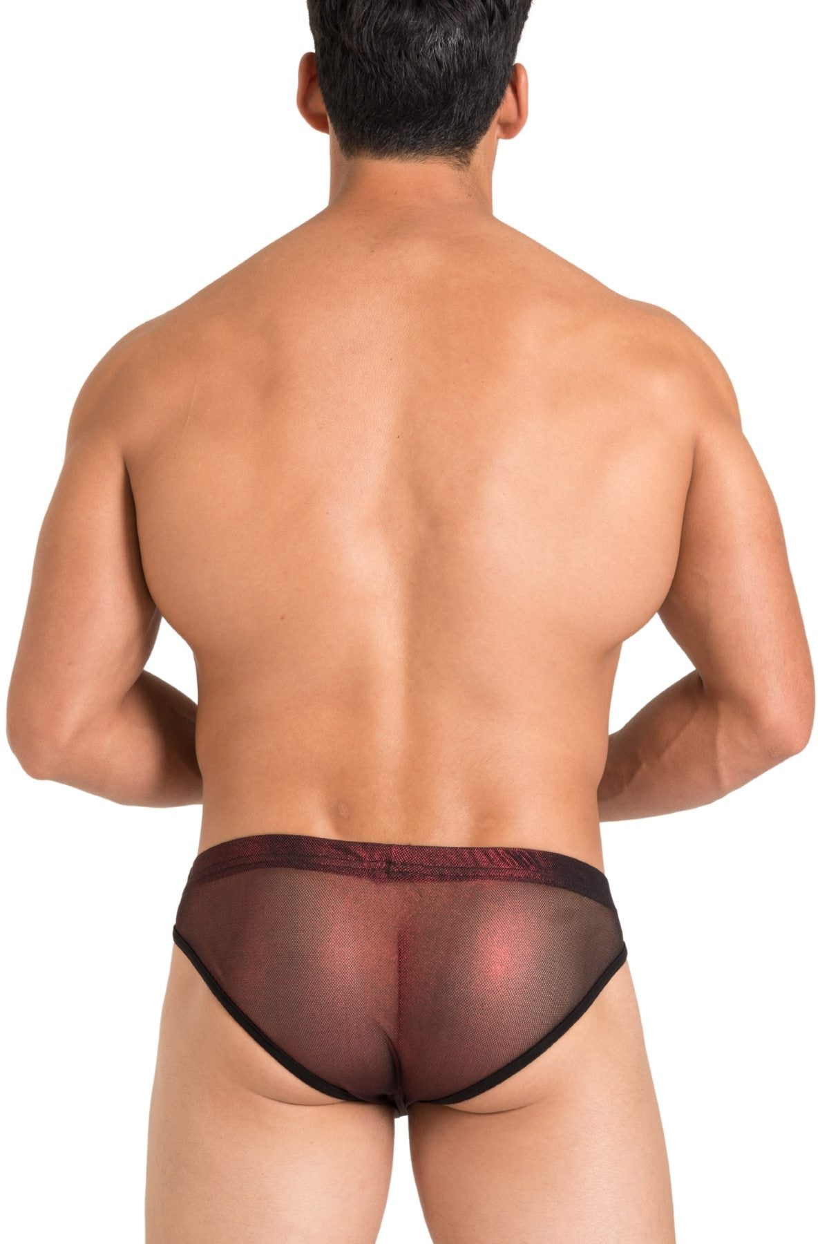 Hard Core Red Metallic Flash Bikini
