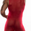 Hard Core Red XOXO Step In Bodysuit