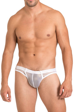 Hard Core White Metallic Flash Bikini thumbnail 1