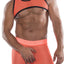 HardCore Orange/Black XXX Mesh Harness