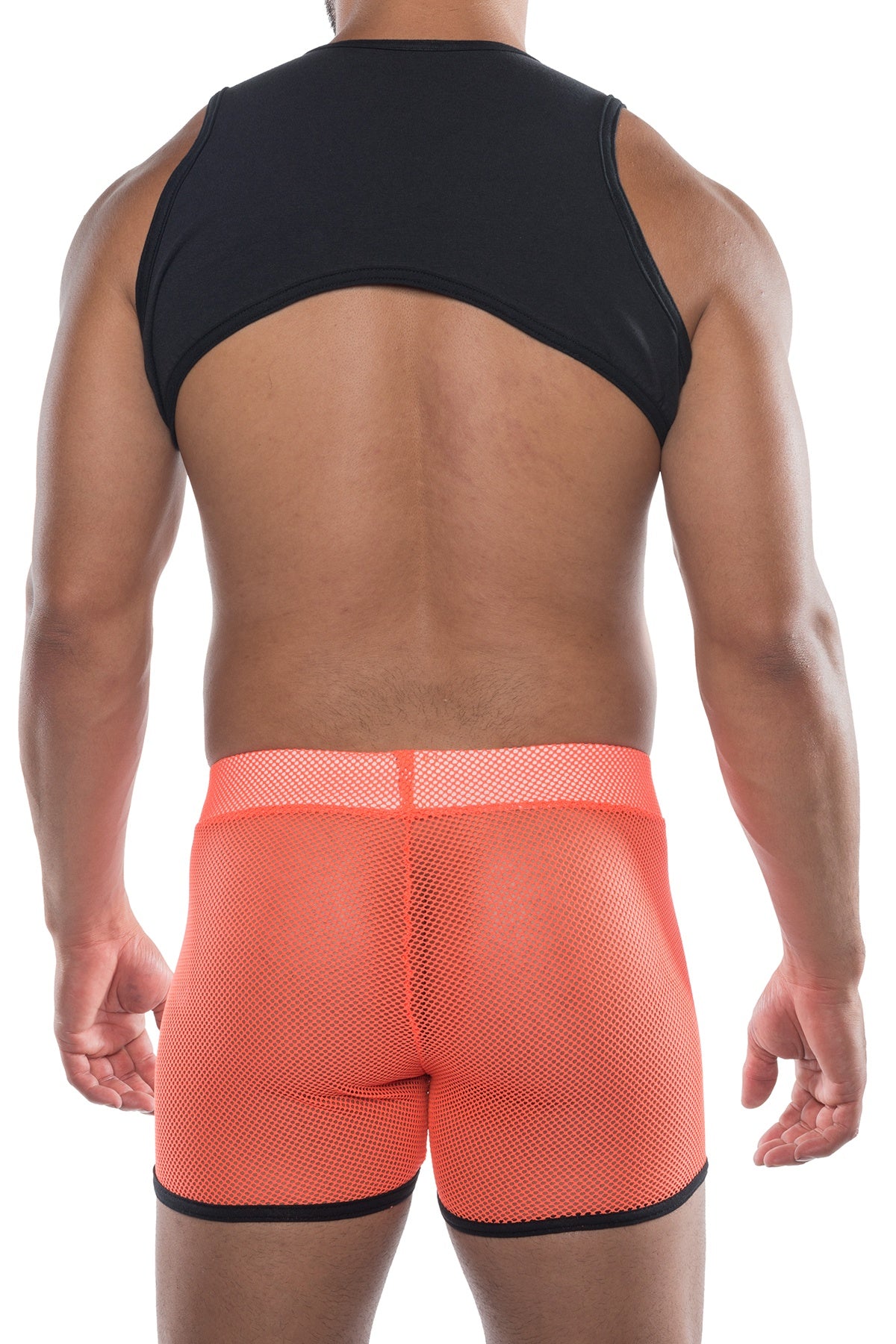 HardCore Orange/Black XXX Mesh Harness