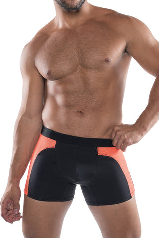 HardCore Orange/Black XXX Mesh Trunk